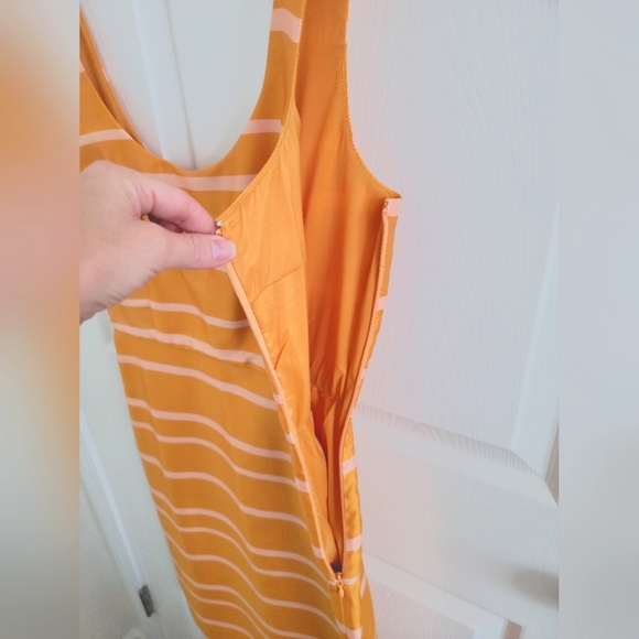 NWT J. Crew scoopneck dress in jacquard stripe, size 2 - Picture 3 of 14